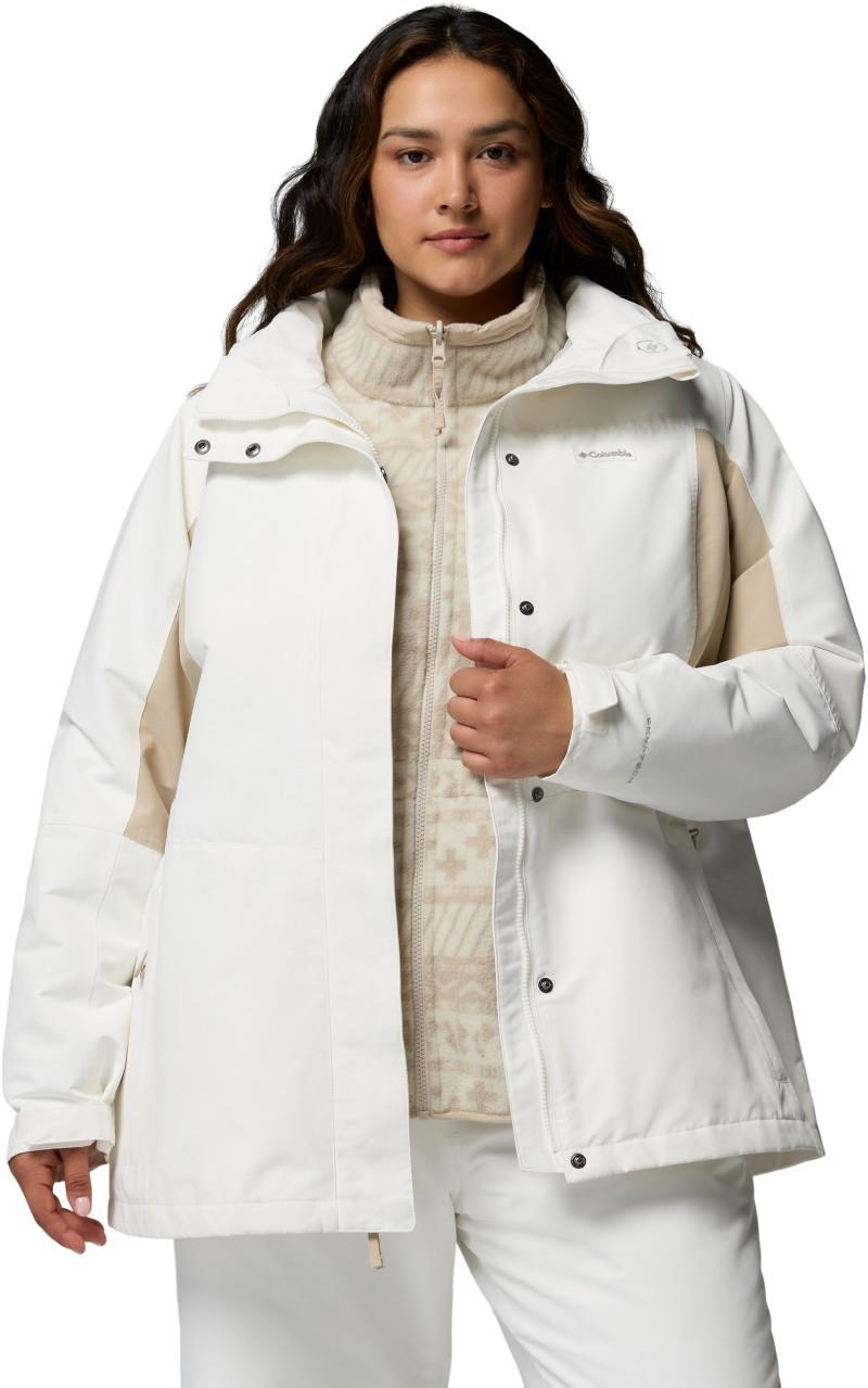 Bugaboo IV Fleece Interchange Jacket, Extended - Womens - sea salt / ancient fossil 1
