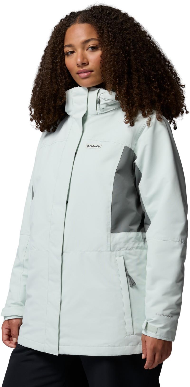 Bugaboo IV Fleece Interchange Jacket, Extended - Womens - tea light / sedona sage 1