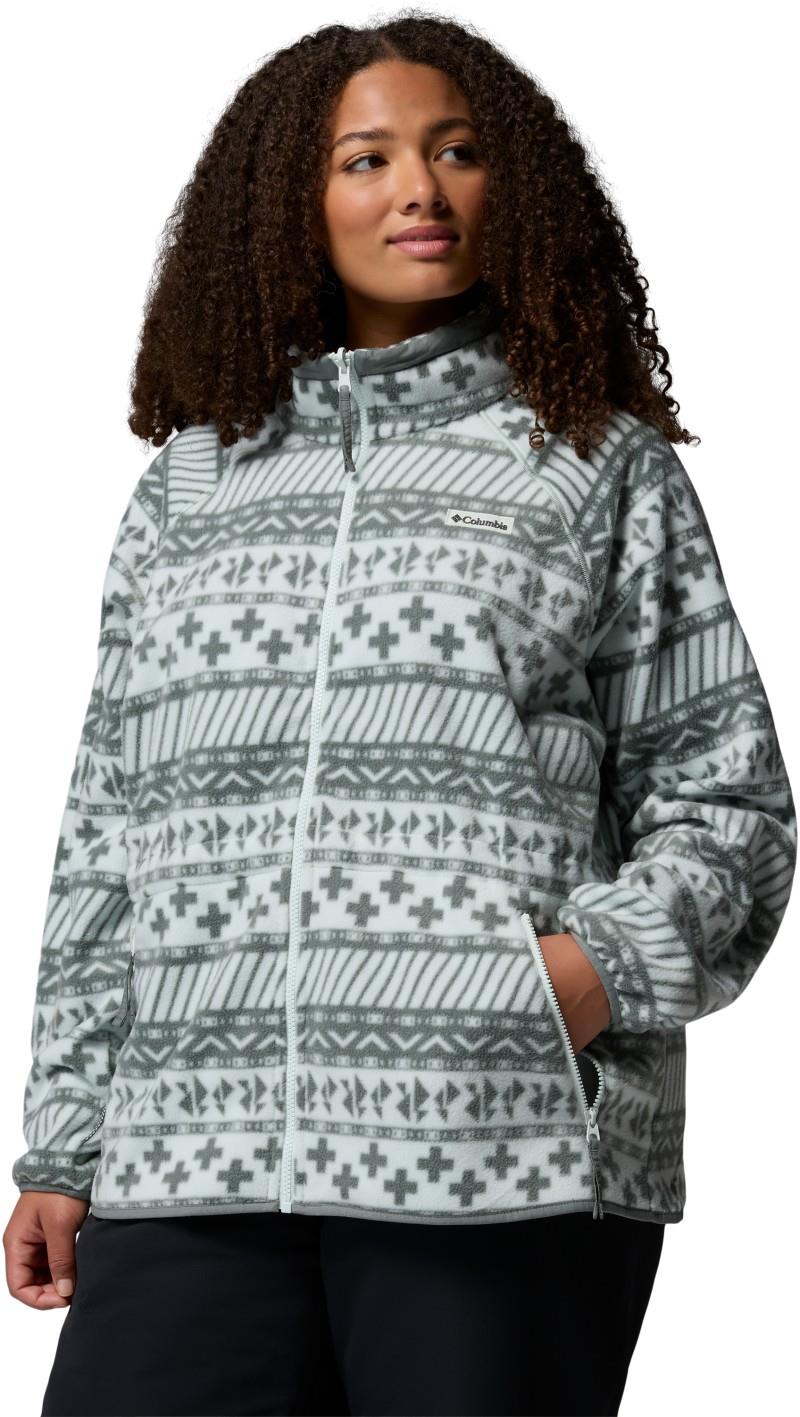 Bugaboo IV Fleece Interchange Jacket, Extended - Womens - tea light / sedona sage 1