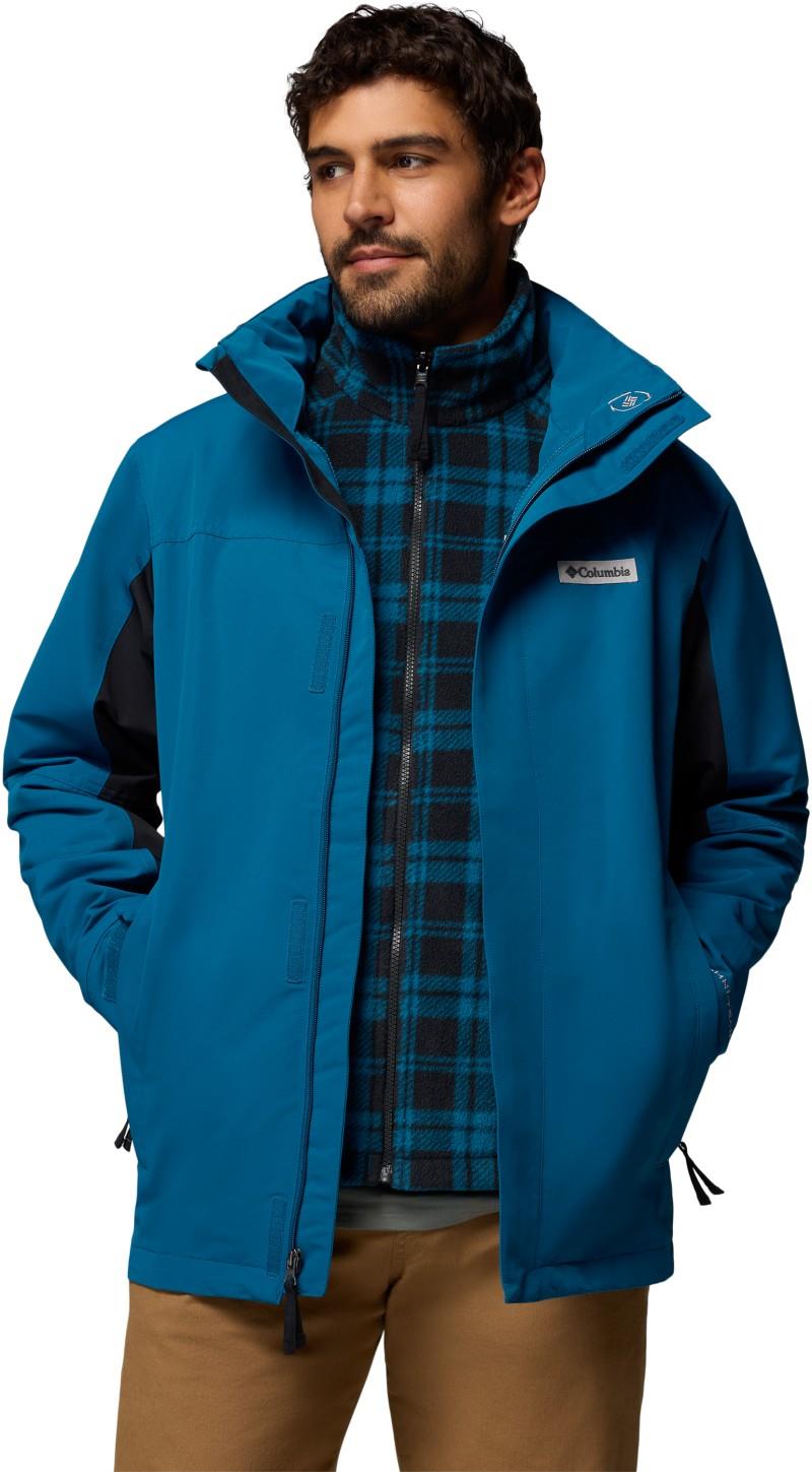 Bugaboo IV Fleece Interchange Jacket, Tall - Mens - phoenix blue / black 1