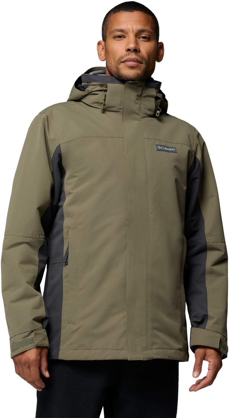 Bugaboo IV Fleece Interchange Jacket, Tall - Mens - stone green / shark 1
