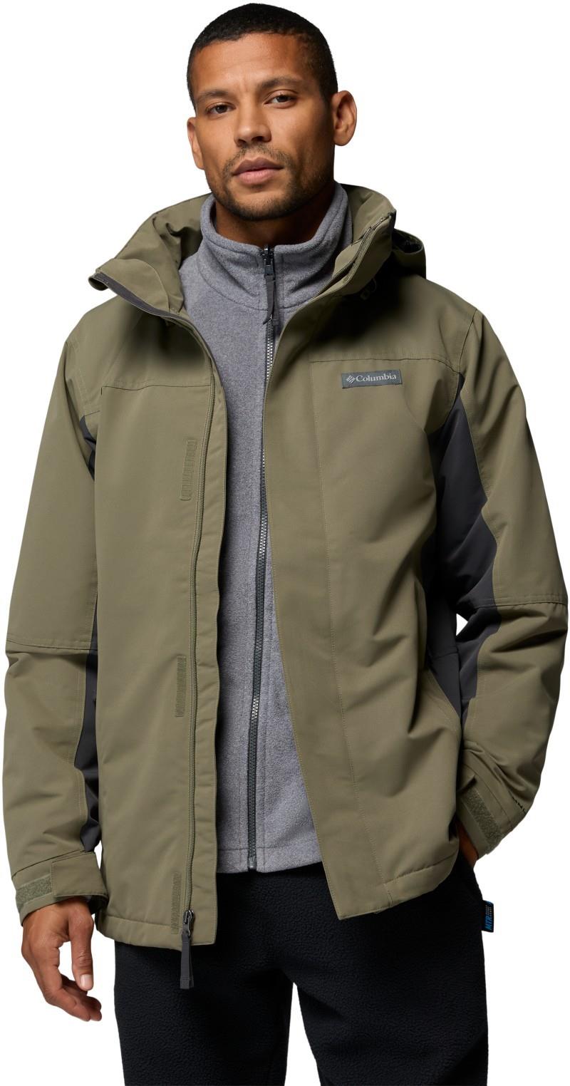 Bugaboo IV Fleece Interchange Jacket, Tall - Mens - stone green / shark 1