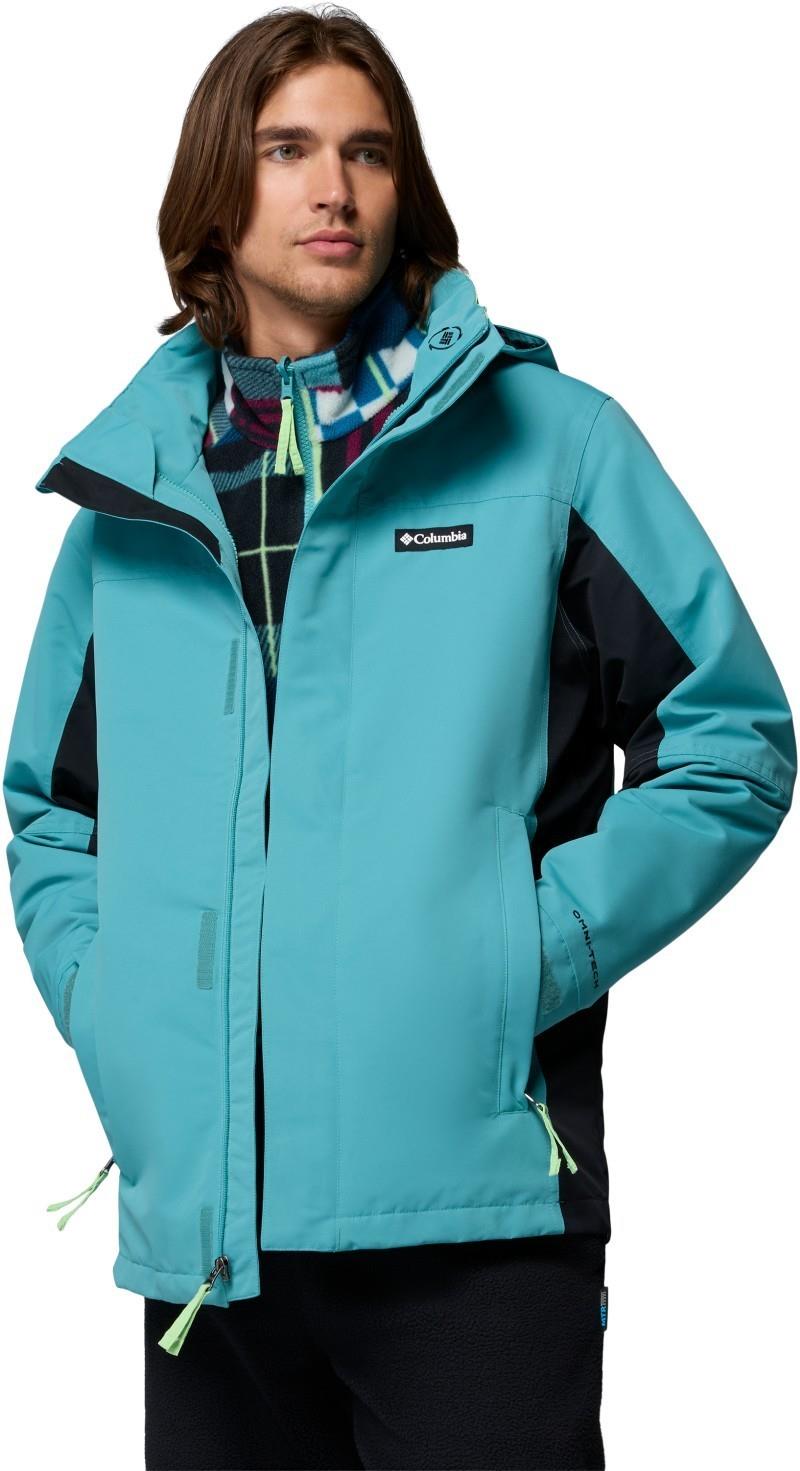 Bugaboo IV Fleece Interchange Jacket, Tall - Mens - teal / black 1