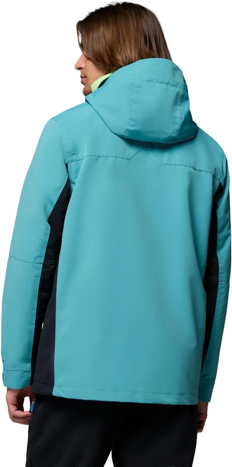 Bugaboo IV Fleece Interchange Jacket, Tall - Mens - teal / black 1