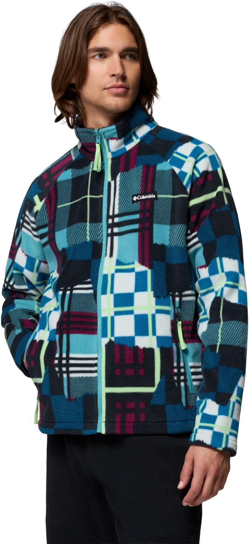 Bugaboo IV Fleece Interchange Jacket, Tall - Mens - teal / black 1