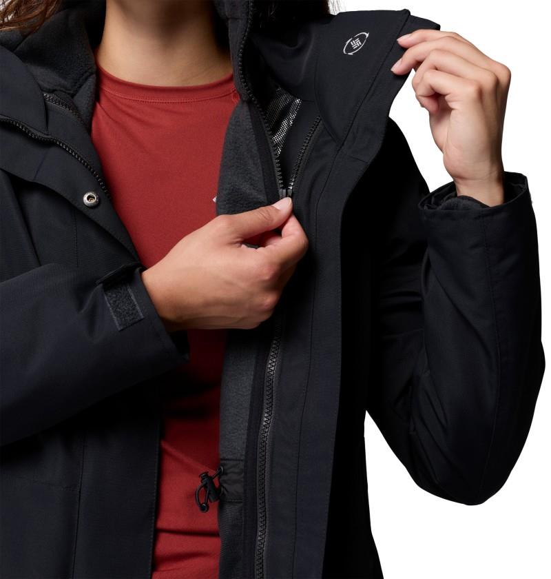 Bugaboo IV Fleece Interchange Jacket - Womens - black 1