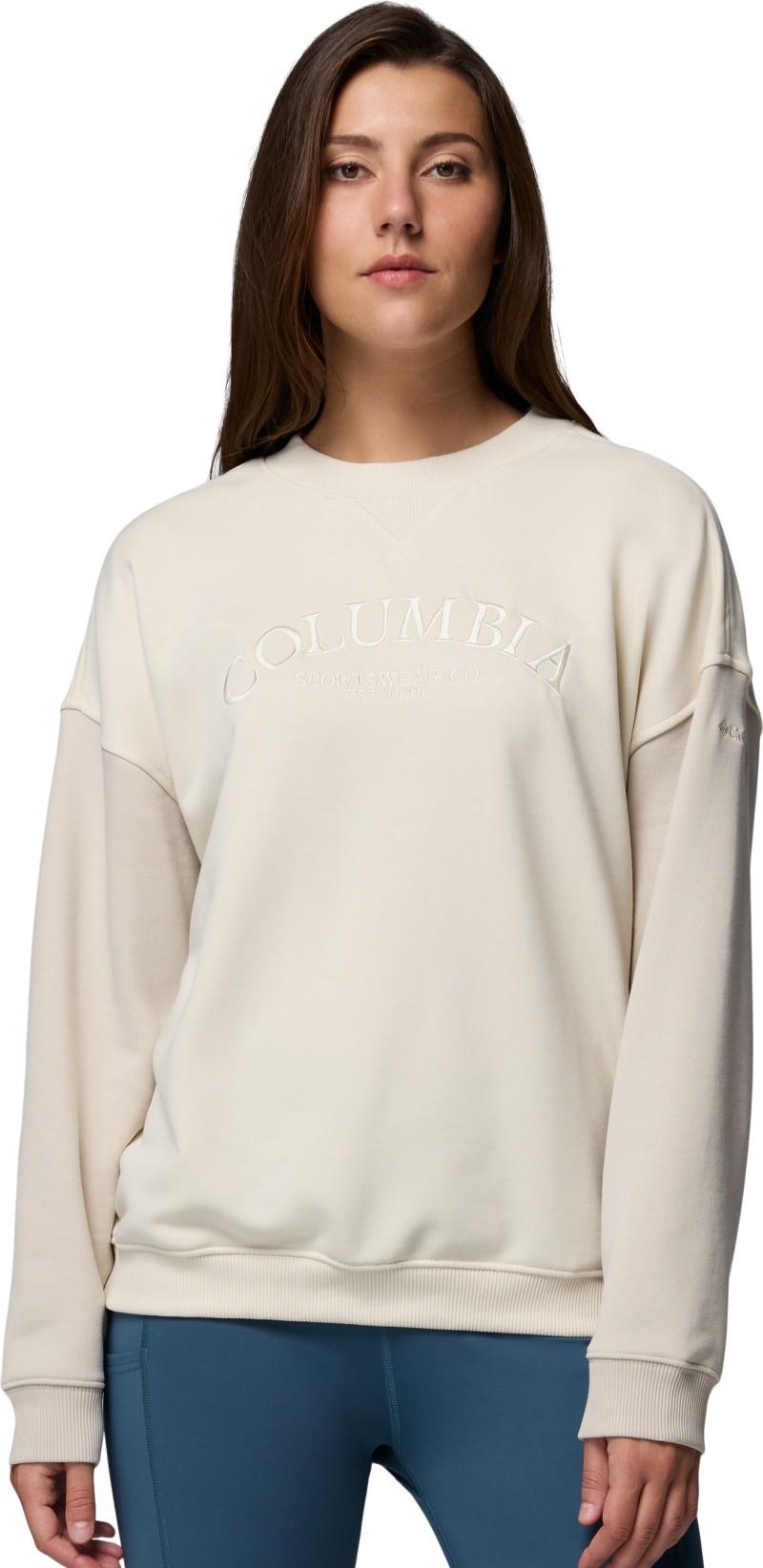 Bugasweat Graphic Crew - Womens - chalk / dark stone 1
