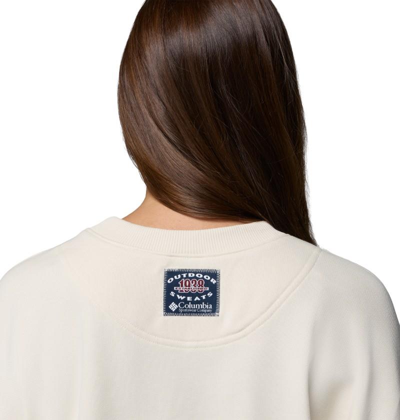 Bugasweat Graphic Crew - Womens - chalk / dark stone 1