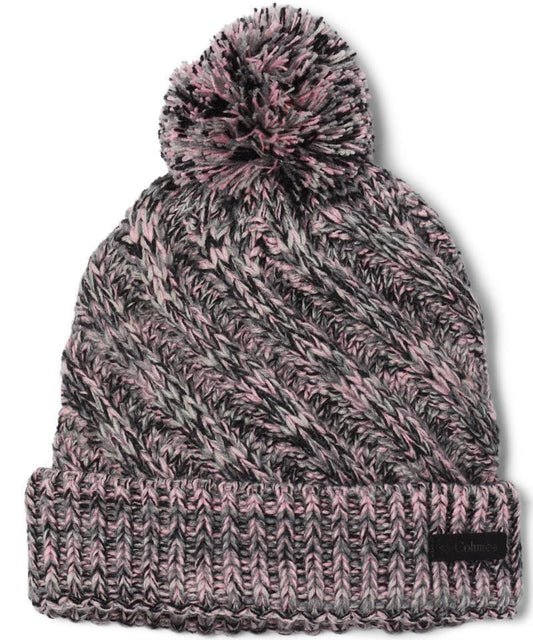 Bundle Up Beanie - Youth - Black / Pink Orchid Ombre 1