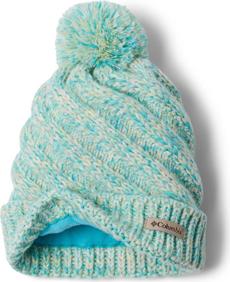 Bundle Up Beanie - Youth - Geyser / Spring Yellow / Dark Stone / White 2