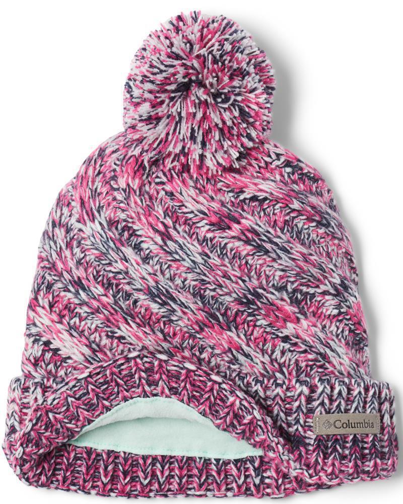 Bundle Up Beanie - Youth - White / Pink Ice Ombre 2