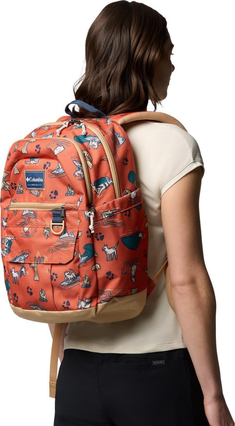 Buxton 26L Printed Backpack - tuscan / canoe trail tails 1