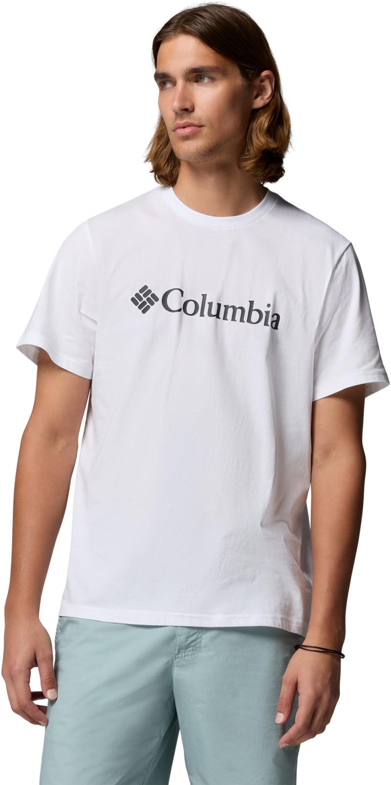 CSC Basic Logo Tee - Mens - white / gem columbia 1