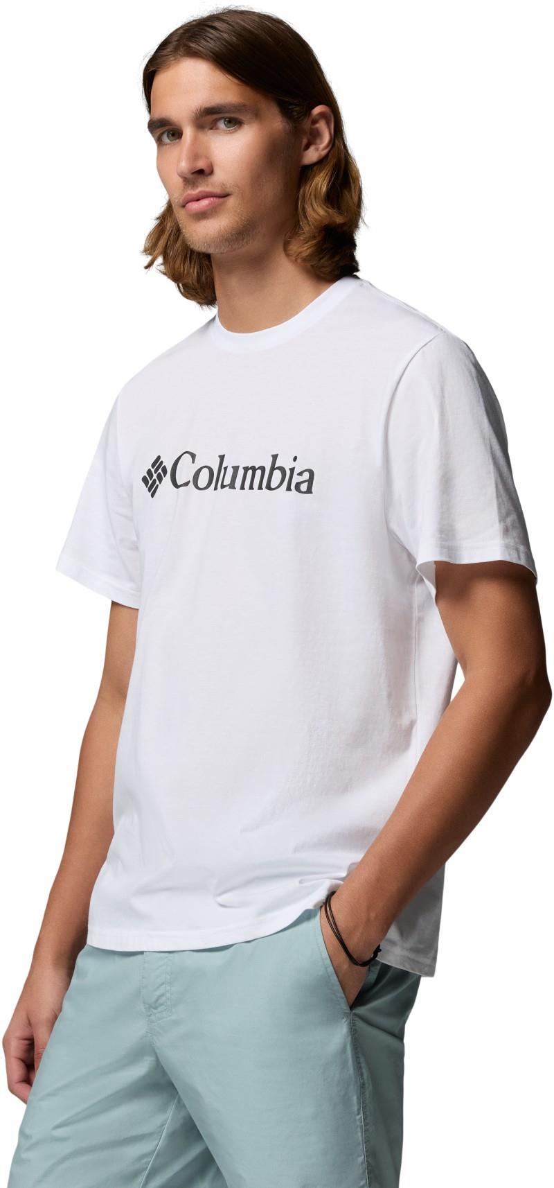 CSC Basic Logo Tee - Mens - white / gem columbia 1