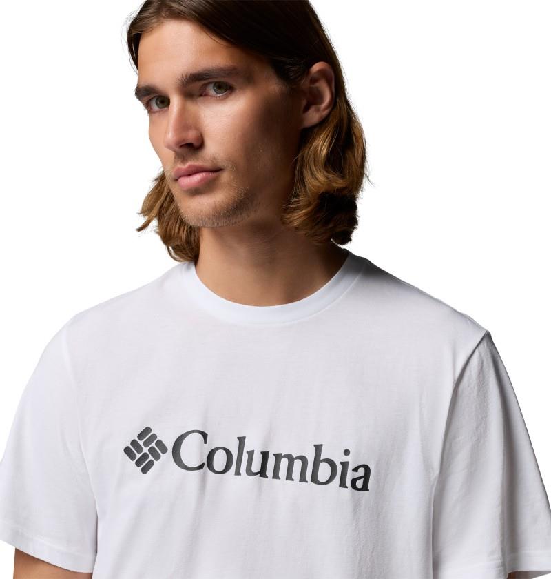 CSC Basic Logo Tee - Mens - white / gem columbia 1