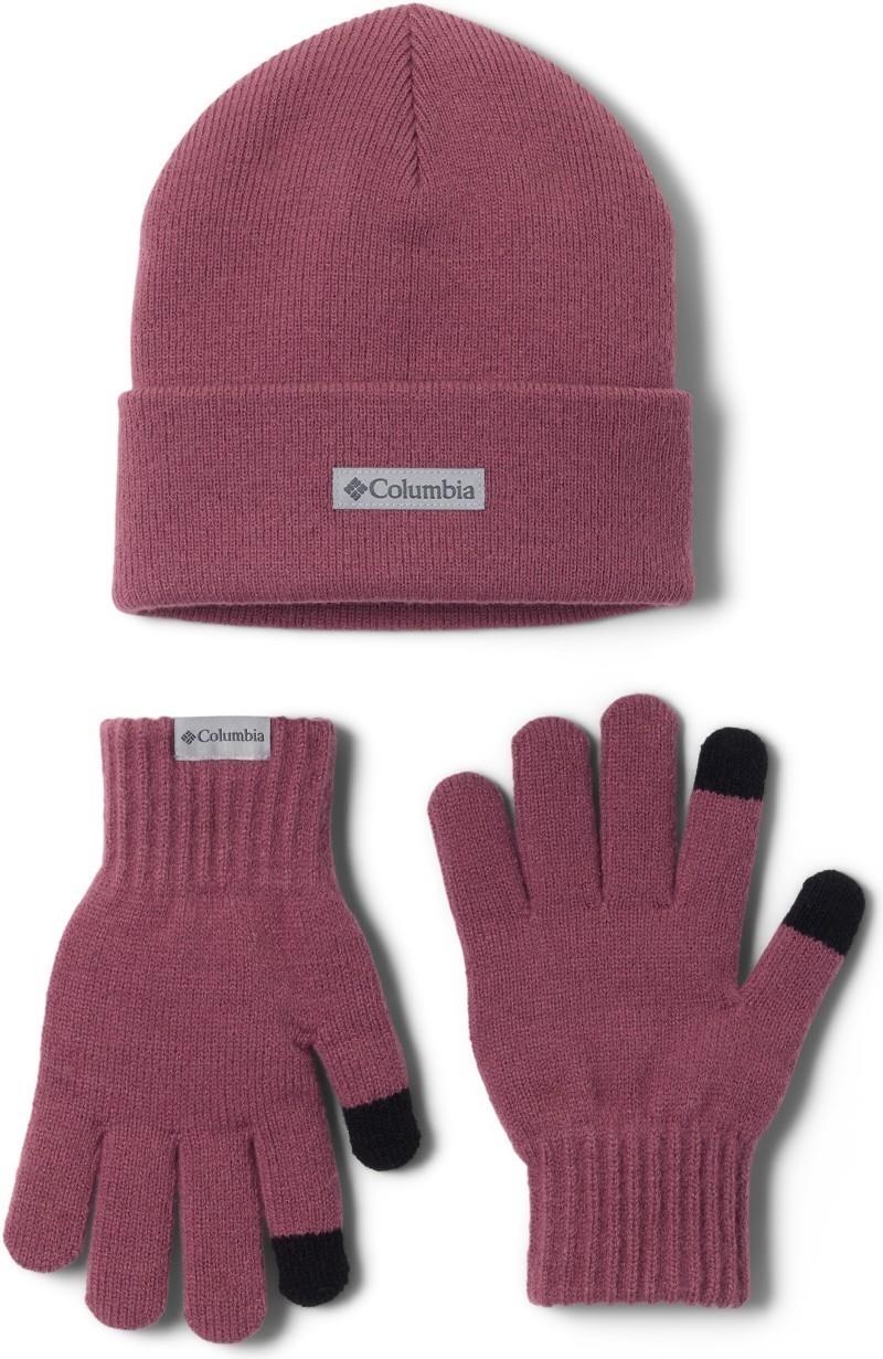 CSC Beanie And Glove Set - antique mauve 1