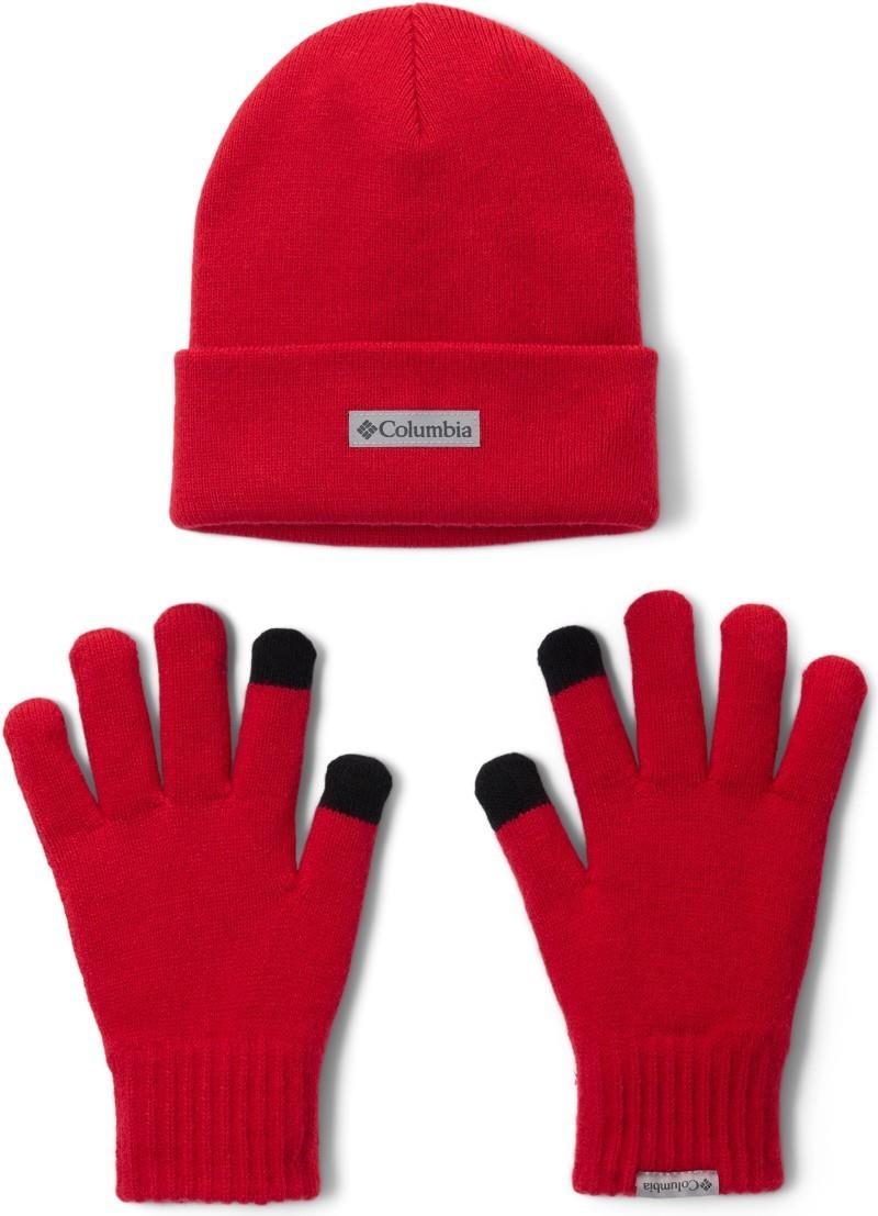 CSC Beanie And Glove Set - mountain red 1