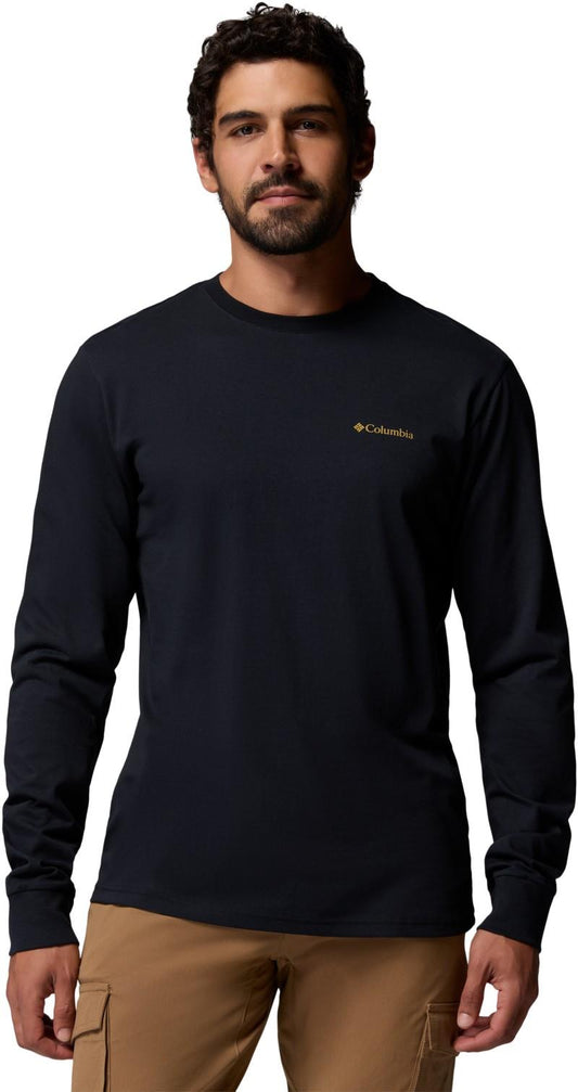 CSC Graphic LS Tee - Mens - black banner badge 1