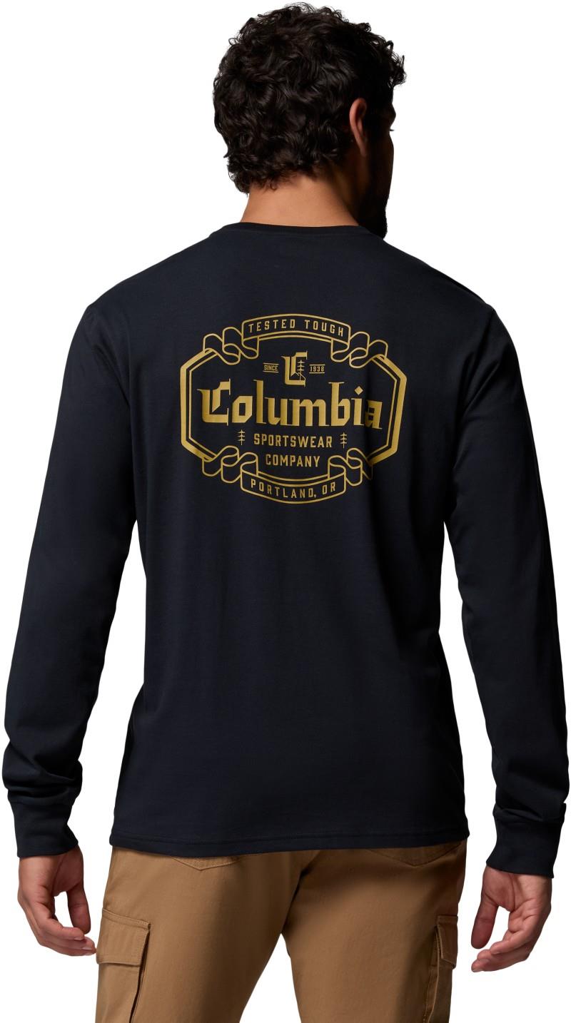 CSC Graphic LS Tee - Mens - black banner badge 1