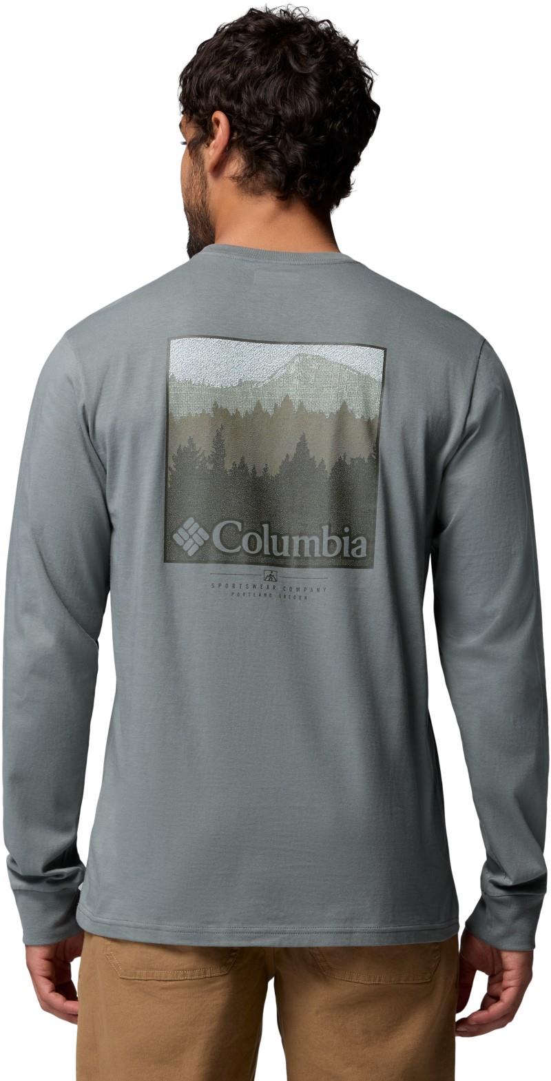 CSC Graphic LS Tee - Mens - sedona sage textured scene 1