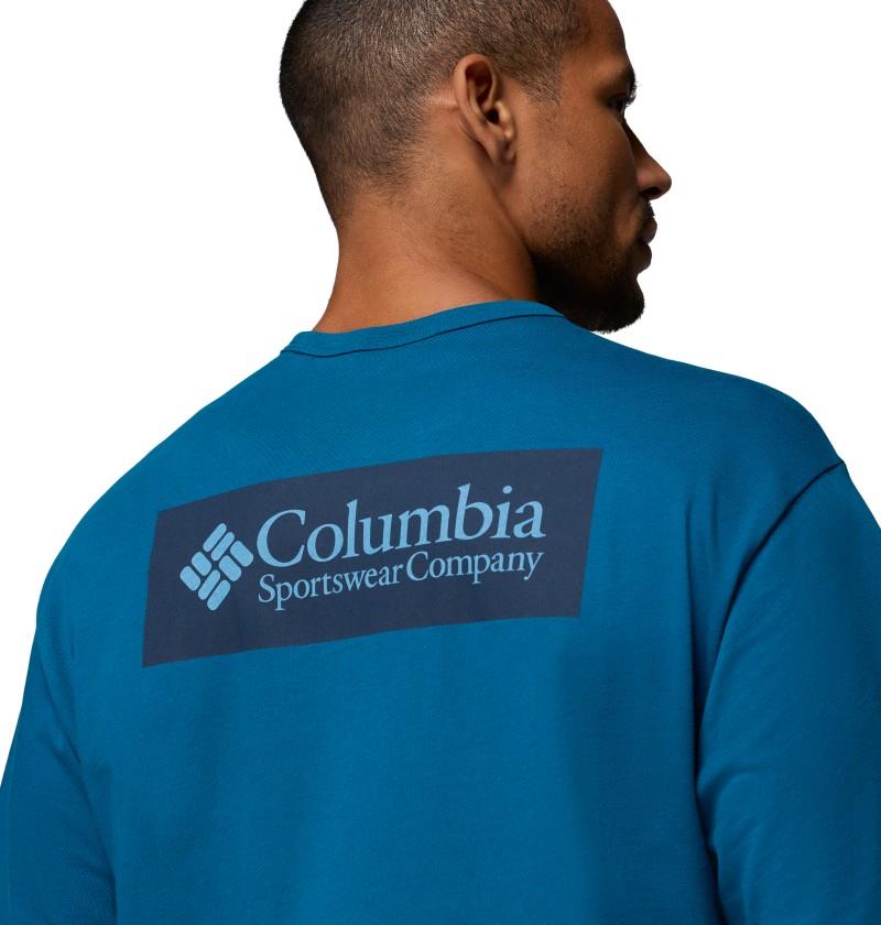 CSC Heavyweight Back Graphic Tee - Mens - phoenix blue csc box logo 1