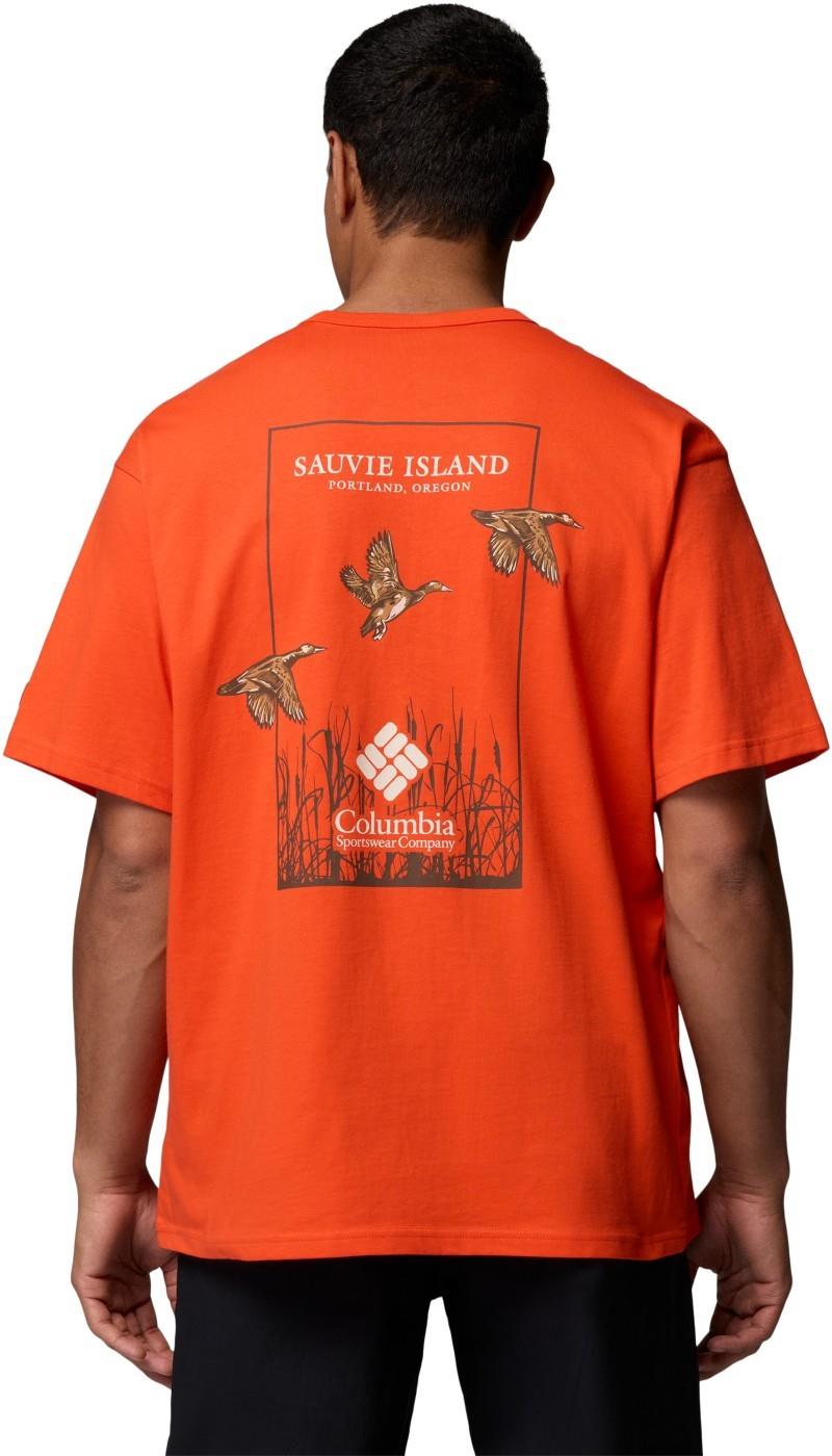 CSC Heavyweight Back Graphic Tee - Mens - red quartz duck heritage 1