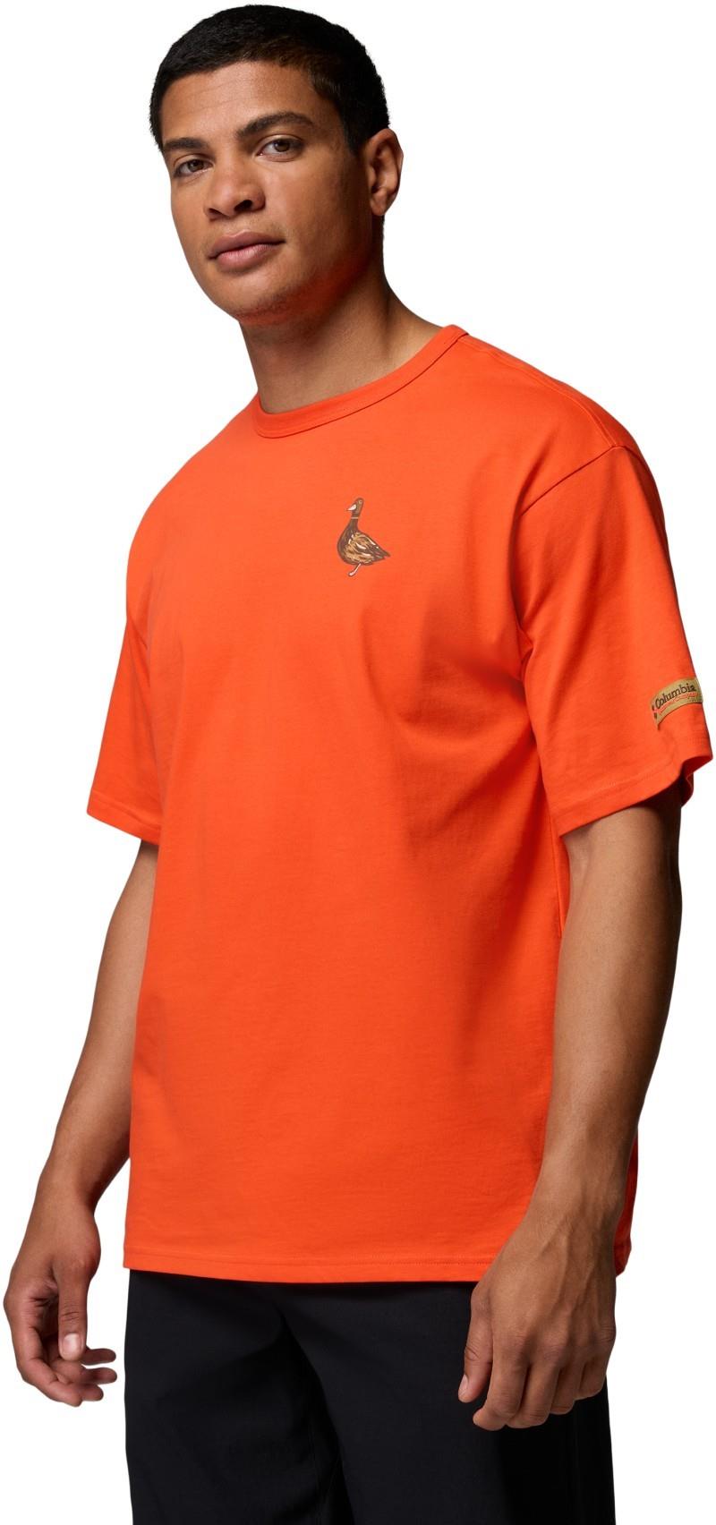 CSC Heavyweight Back Graphic Tee - Mens - red quartz duck heritage 1