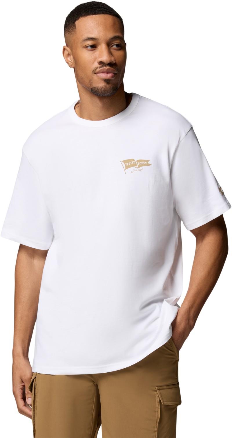 CSC Heavyweight Back Graphic Tee - Mens - white / heritage 1