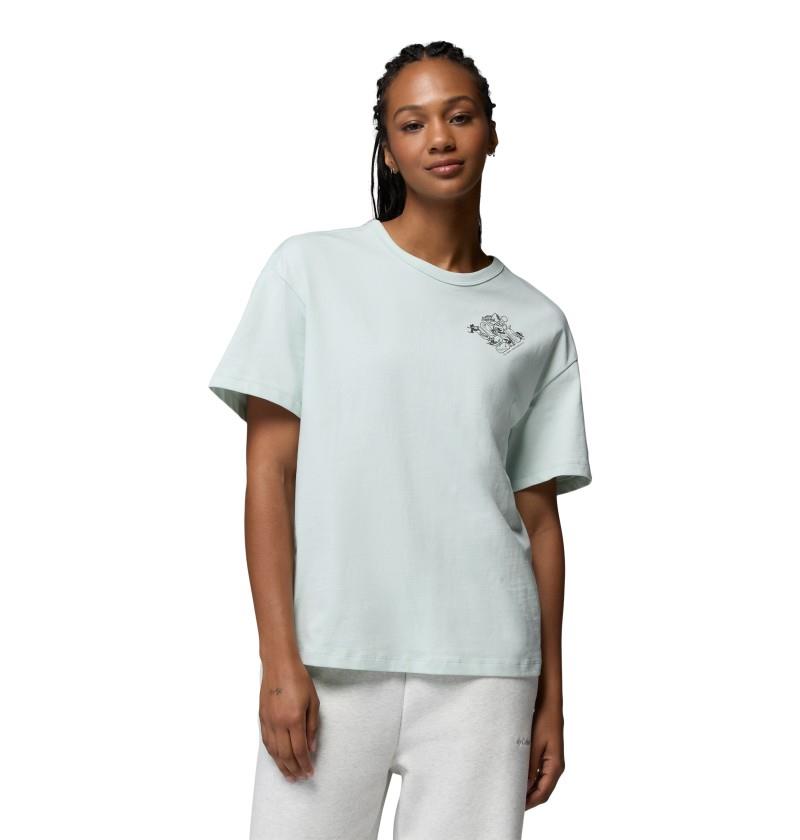 CSC Heavyweight Graphic Tee - Womens - tea light / wintery excitement 1