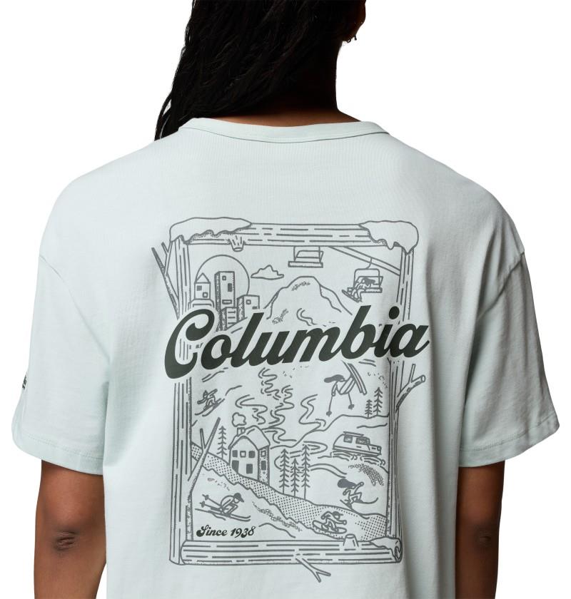 CSC Heavyweight Graphic Tee - Womens - tea light / wintery excitement 1
