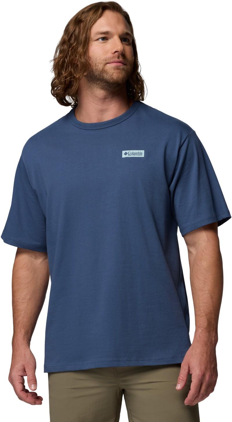 CSC Heavyweight Iconic Tee - Mens - dark mountain / repeated peaks 1