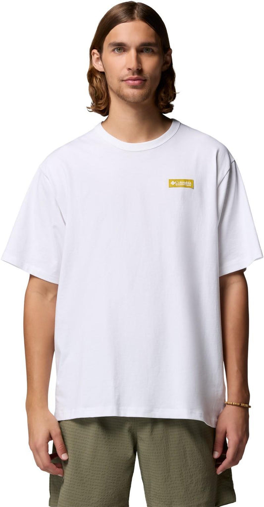 CSC Heavyweight Iconic Tee - Mens - white / repeated peaks 1