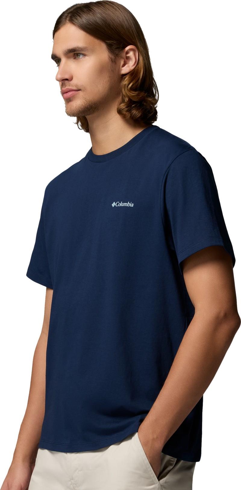 CSC Logo Back Tee - Mens - collegiate navy / linework badge 1
