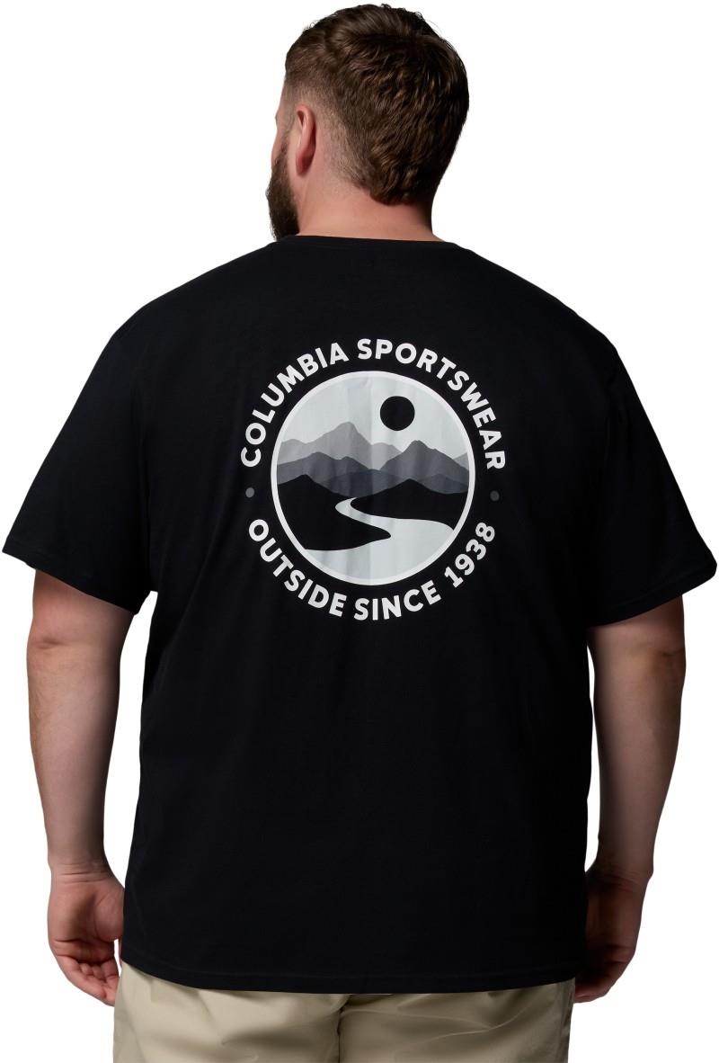 CSC Outdoor Back Graphic Tee, Extended - Mens - black / scoped view 1