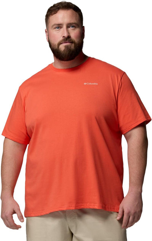 CSC Outdoor Back Graphic Tee, Extended - Mens - zing / sunscape 1