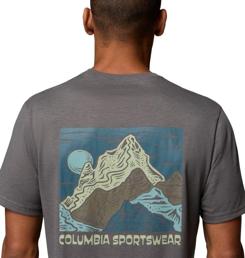 CSC Outdoor Back Graphic Tee, Tall - Mens - city grey heather / sunscape 1