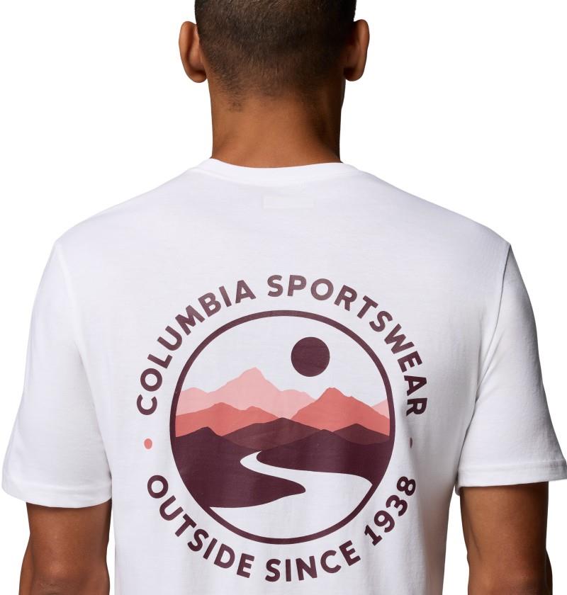 CSC Outdoor Back Graphic Tee, Tall - Mens - white / flower power badge 1