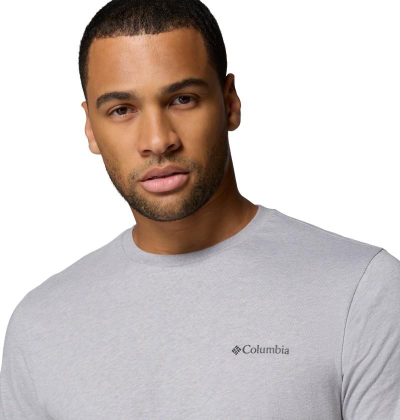 CSC Outdoor Back Graphic Tee - Mens - columbia grey heather / shining sandscape 1