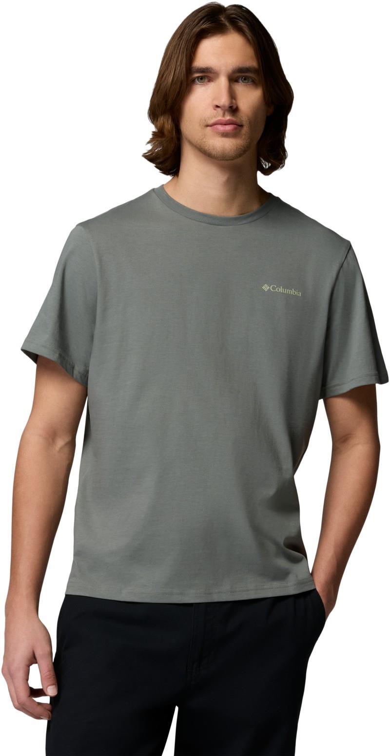 CSC Outdoor Back Graphic Tee - Mens - sedona sage / wavy branded peaks 1