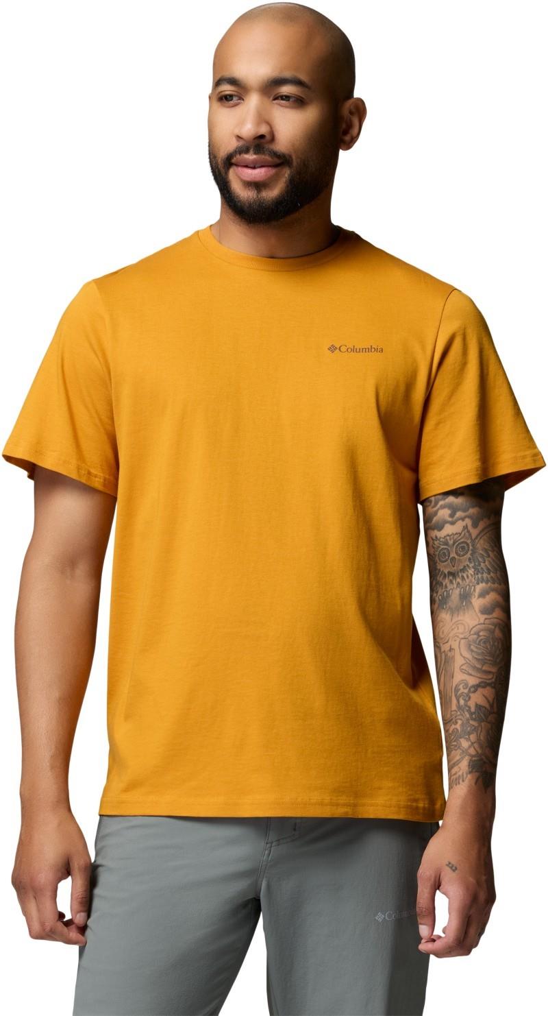 CSC Outdoor Back Graphic Tee - Mens - squash / flower power badge 1