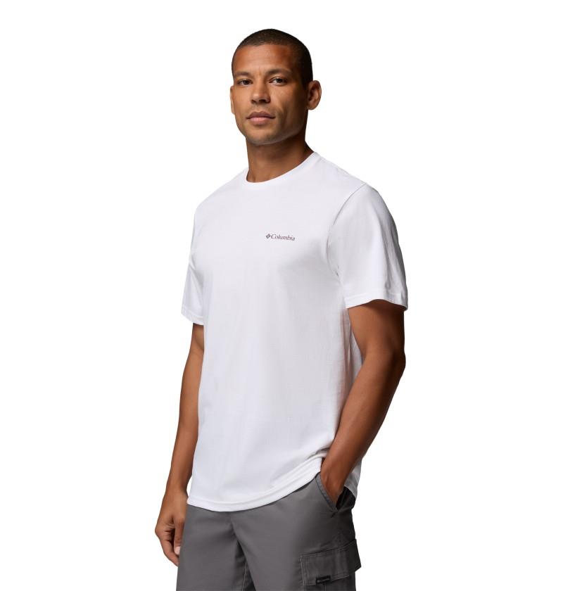 CSC Outdoor Back Graphic Tee - Mens - white / scoped view 1