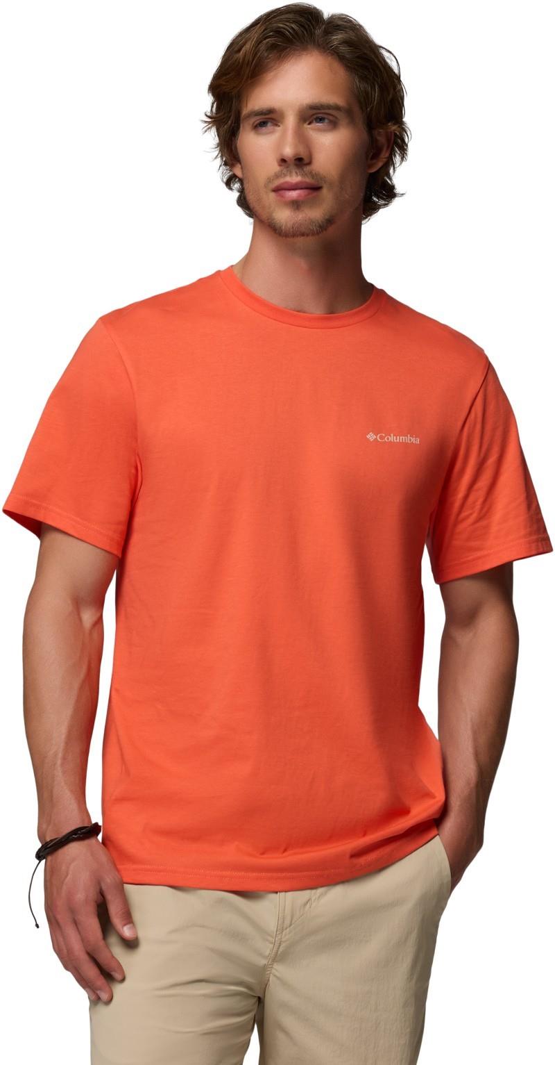 CSC Outdoor Back Graphic Tee - Mens - zing / sunscape 1