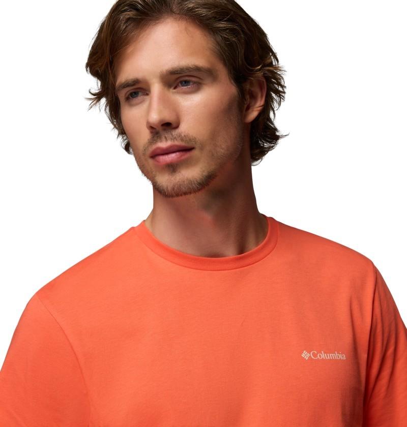 CSC Outdoor Back Graphic Tee - Mens - zing / sunscape 1