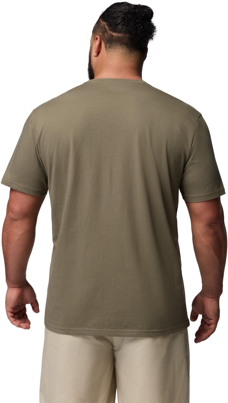 CSC Seasonal Graphic Tee, Extended - Mens - stone green / illuminated brand 1