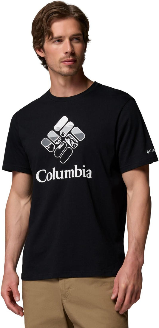 CSC Seasonal Graphic Tee, Tall - Mens - black / heavenly stacked gem 1