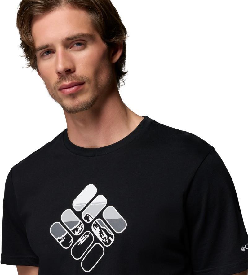 CSC Seasonal Graphic Tee, Tall - Mens - black / heavenly stacked gem 1