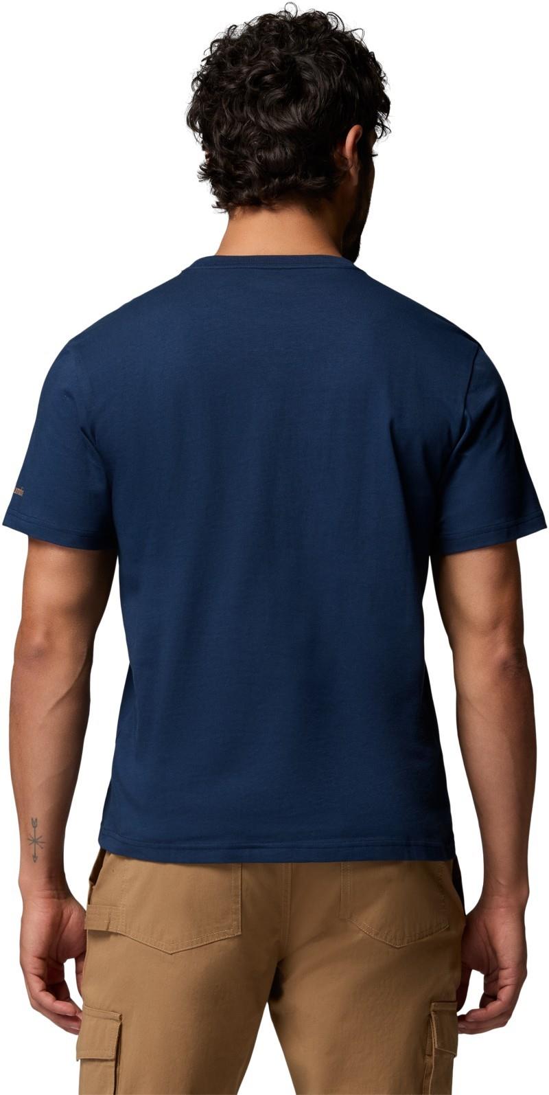 CSC Seasonal Graphic Tee, Tall - Mens - collegiate navy / hex woodblock badge 1