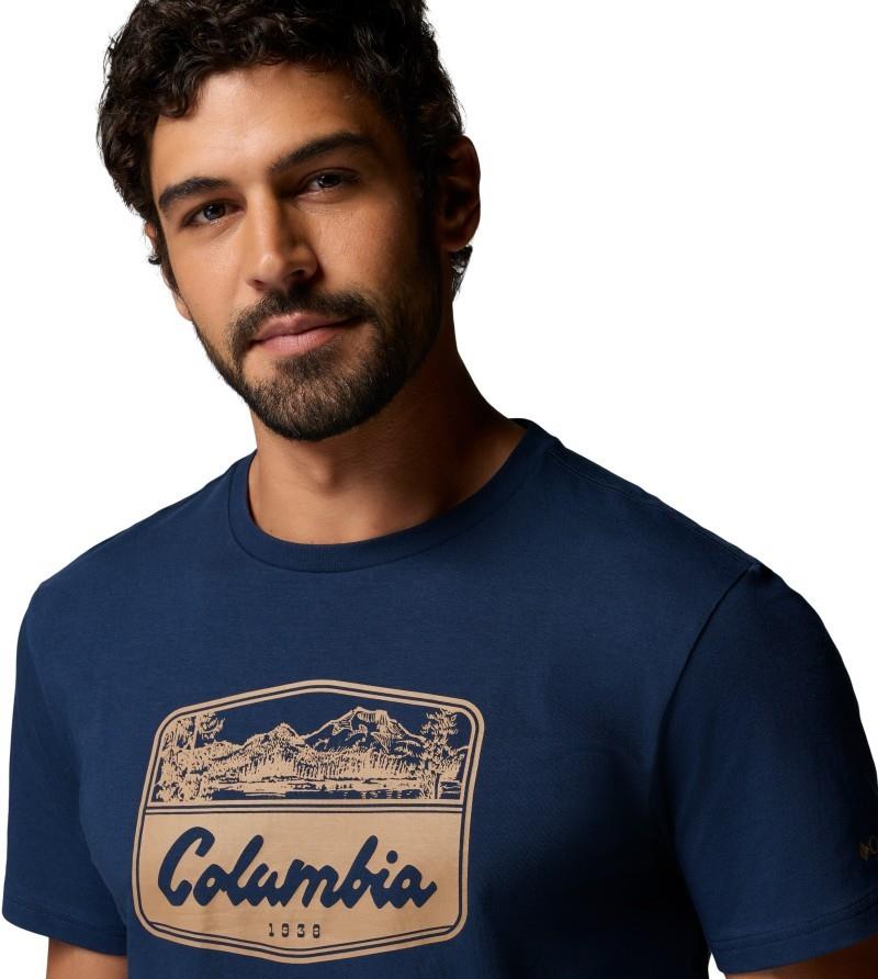 CSC Seasonal Graphic Tee, Tall - Mens - collegiate navy / hex woodblock badge 1