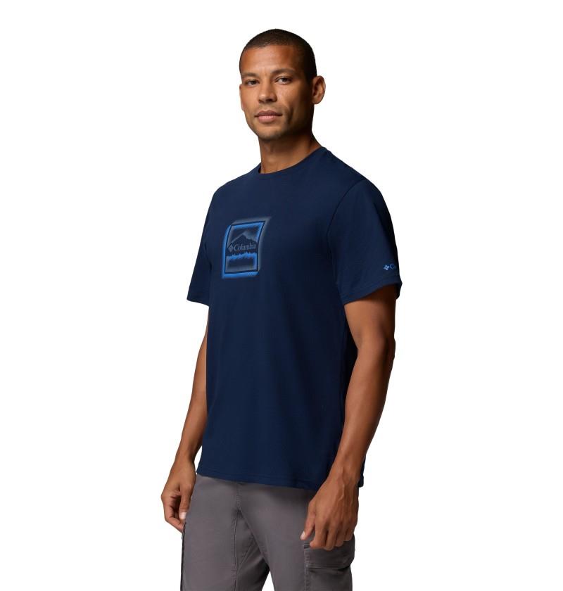 CSC Seasonal Graphic Tee - Mens - collegiate navy / illuminated brand 1