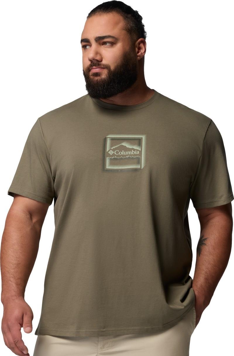 CSC Seasonal Graphic Tee - Mens - stone green / illuminated brand 1